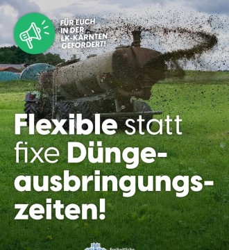 Landwirtschaft braucht Hausverstand und keine starren Regeln!
