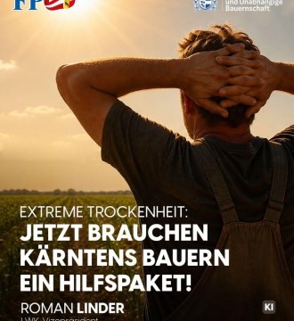 Die historische #Trockenheit 🥵 bringt auch in Kärnten viele landwirtschaftliche Betriebe an ihre Grenzen
