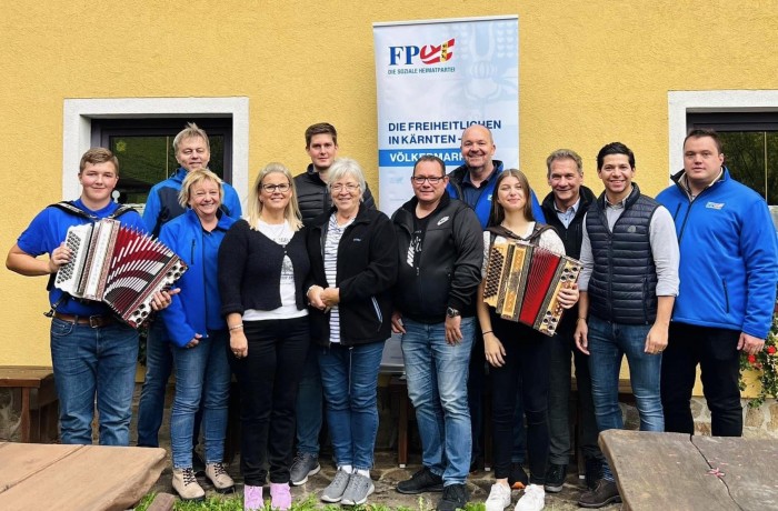 FPÖ-Heimat-Herbst "Genusswanderung & Frühschoppen" in Eisenkappel