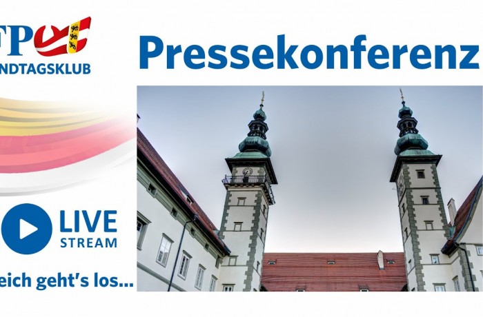 Pressekonferenz mit Erwin Angerer