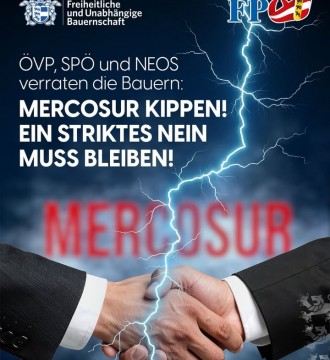 Die Bundesregierung opfert die österreichischen Bauern auf dem Altar in Brüssel‼️