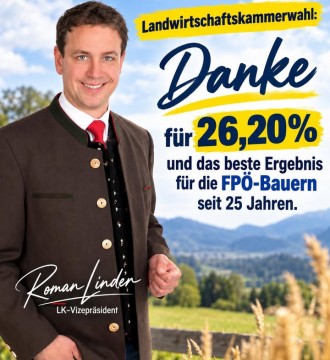 💙 Danke an alle Wählerinnen und Wähler für die große #Unterstützung und das #Vertrauen bei der #Landwirtschaftskammerwahl!