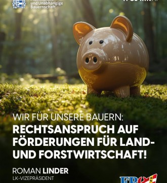 Wir fordern von der Bundes- und Landesregierung, dass für alle bestehenden #Förderungen der Land- und Forstwirtschaft 👨🏻‍🌾🚜 in #...