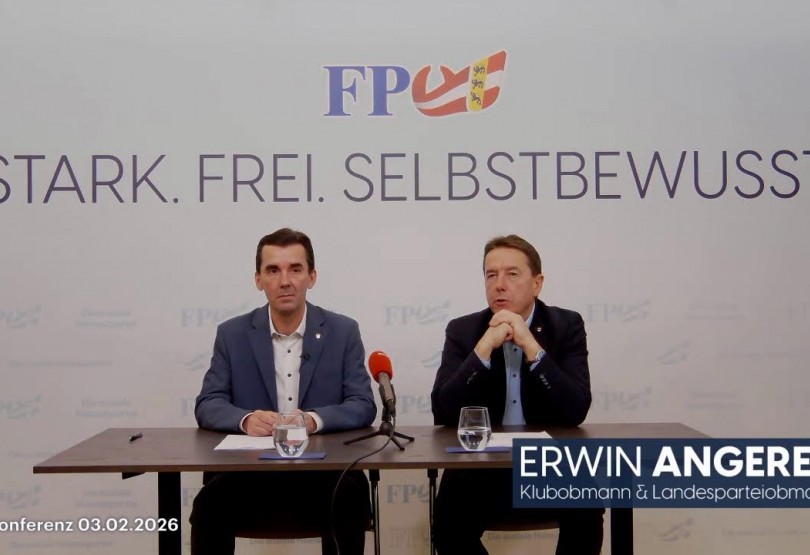Pressekonferenz mit Erwin Angerer und Josef Ofner