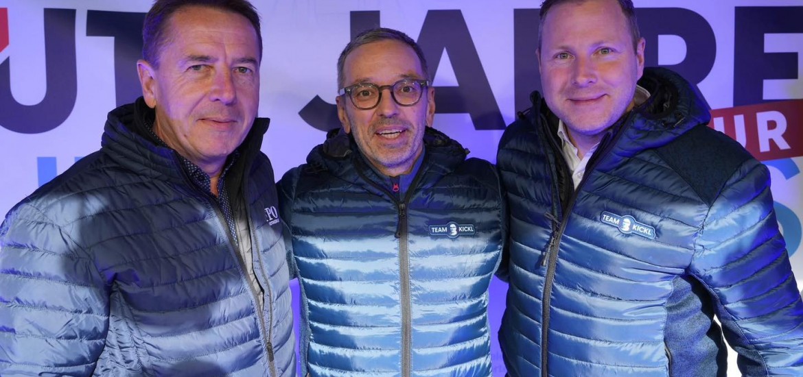 GUTE JAHRE NUR MIT UNS-Tour mit Herbert Kickl in Gmünd