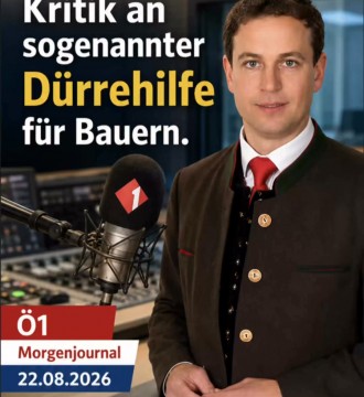 Im Ö1 #Morgenjournal 📻 hat unser LK-Vizepräsident Roman Linder heute ganz klar Stellung zur sogenannten #Dürrehilfe der Bundesre...