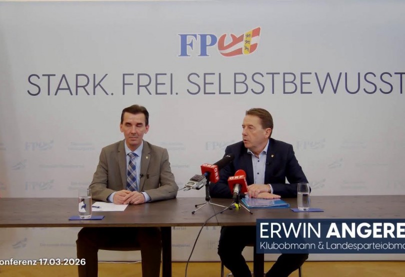 Pressekonferenz mit Erwin Angerer und Josef Ofner